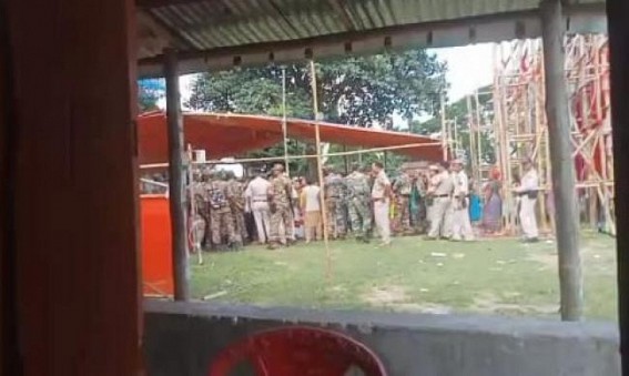 Violence Erupts in Mungiakami Amidst Tripura Bandh Violence Erupts in Mungiakami Amidst Tripura Bandh